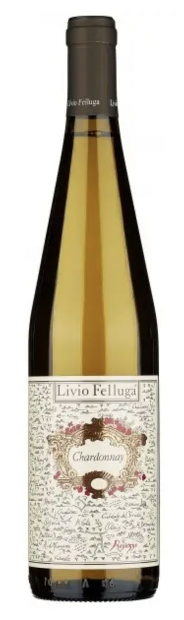 Вино Лівіо Феллуга Шардоне 2021 13% біл сух 0,75